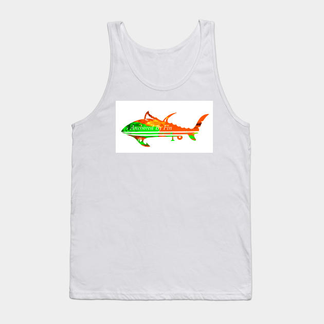 Anchored By Fin Tuna Tank Top by AnchoredByFin